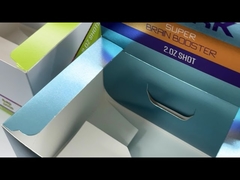 CBDオイル用マットラミネート紙包装箱